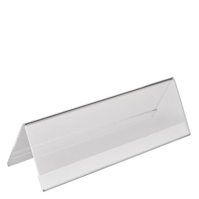 Jmenovka na stůl, akrylátové  250 x 80 mm  | Formát na šířku 