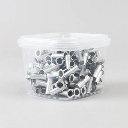 Zatlačovací nýty, 20-50 listů, stříbrné 6.5 mm