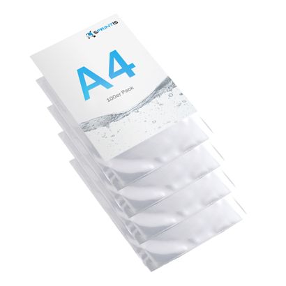 Sheet protectors, A4 Filing strip: 17 mm wide, unperforated  | 110 µm