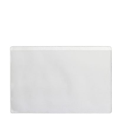 Business card pockets, self-adhesive, PP foil 95 x 60 mm  | front foil shortened 