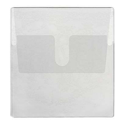 CD-pockets, self-adhesive, squared, with inserted flap 