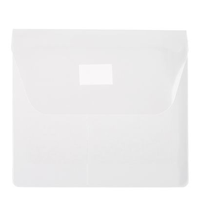 Obdélníkové kapsy, 109 x 100 mm s klopou, 2 přihrádky, s výškou plnění 