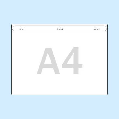 Rectangular pockets, self-adhesive, null | with filling level | null
