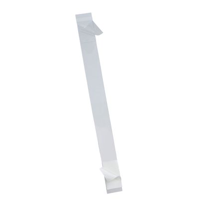 Regálový wobbler z plastu, 150 mm, lze odstranit beze zbytku, permanentní 