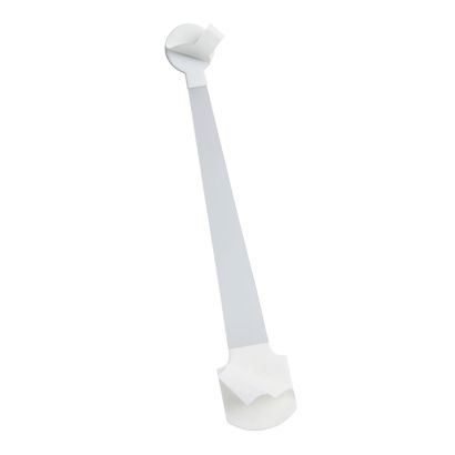Regálový wobbler z plastu, 170 mm, široké provedení, permanentní 
