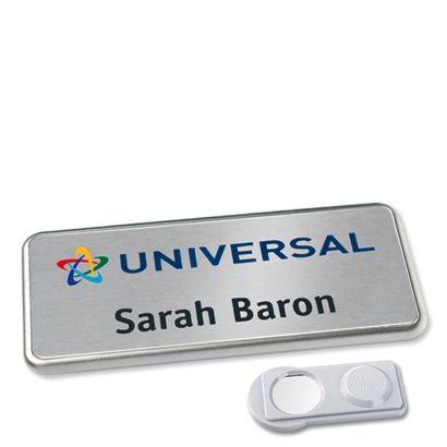 Name badge Icon® "alu-complete" smag® Magnet | null