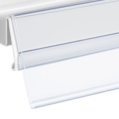 Data strips TE for Tegometall shelves 39 mm | transparent | 1.320 mm