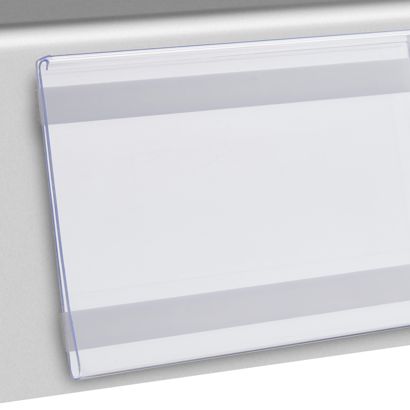 Data strips DBR, self-adhesive, with C-snap for sticking (foam adhesive tape) | 105 mm | 100 mm