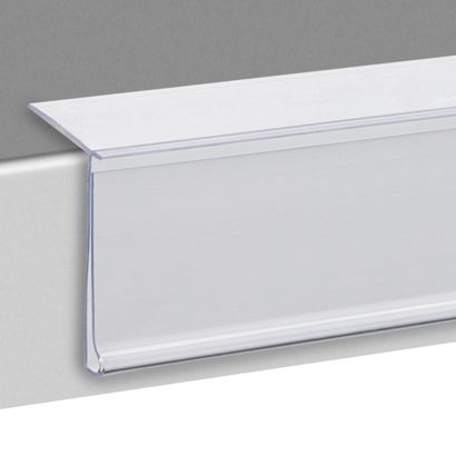 Data strips HE, self-adhesive, 15° reading angle for sticking (standard adhesive tape) | 39 mm | transparent | 100 mm