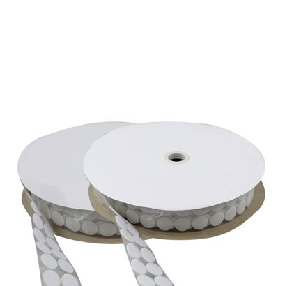 Hook and loop dots roll, 21 mm | null | Set - Hook & Loop