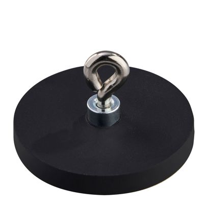 Pogumované magnety s očkem 43 mm | null
