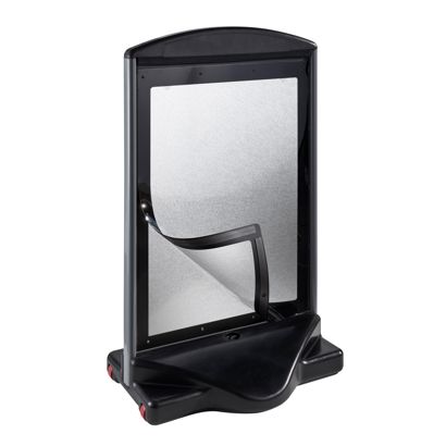 Pavement sign ICON A1 Outdoor, black 