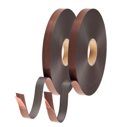 Magnetic tape with counterpart, self-adhesive 25,4 mm | A+B (SET) - Premium adhesive