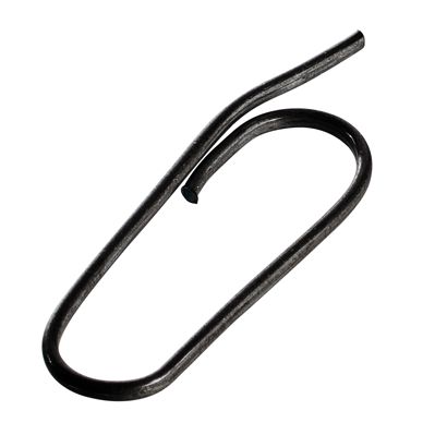 Label attachment loops oval