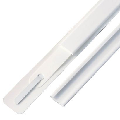 Cover strips  297 mm, white 