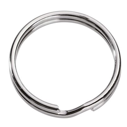 Key rings, nickel-plated 30 mm