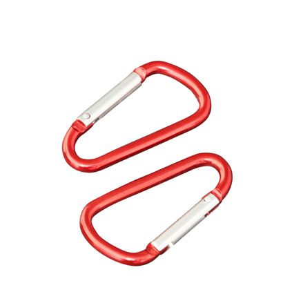 Carabiner hooks, Aluminium null | 48 mm