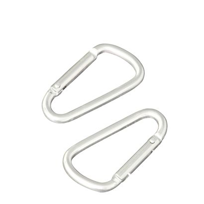 Carabiner hooks, Aluminium null | 48 mm