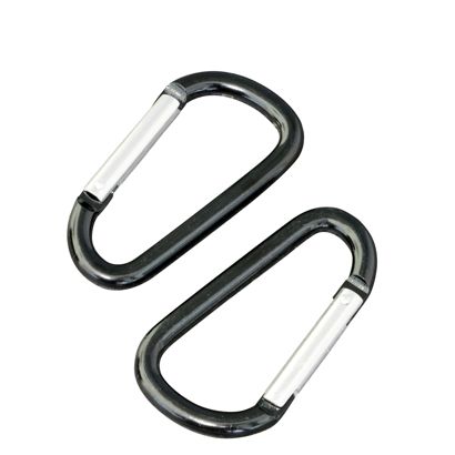 Carabiner hooks, Aluminium null | 57 mm