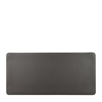 Podložky na psací stůl ze syntetické kůže tmavě šedá  | 90 x 43 cm 