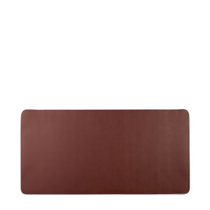 Podložky na psací stůl ze syntetické kůže tmavě hnědá  | 80 x 40 cm 