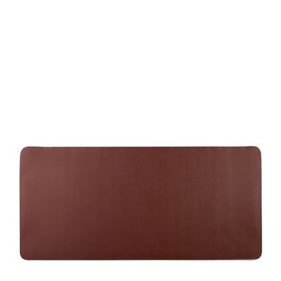 Podložky na psací stůl ze syntetické kůže tmavě hnědá  | 90 x 43 cm 