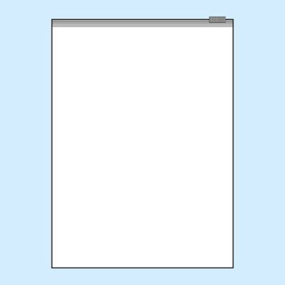 Sáčky se zipem, PE folie 480 x 640 mm | 70 µm