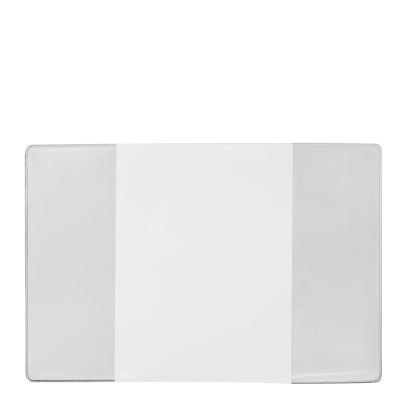 Obal na očkovací průkaz pro nový Mezinárodní očkovací průkaz ve formátu 93 mm x 130 mm, transparentní 