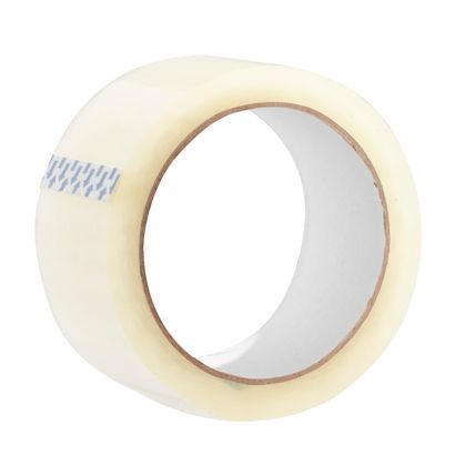 Packaging tape, 50 mm wide, transparent (Roll with 50 m) 