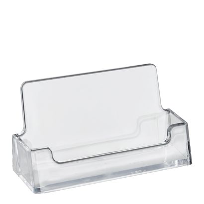 Business card holder, 1 tray, landscape, polystyrene, Taymar 