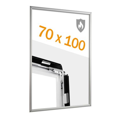 Fire protection snap frame 70 x 100 with fire rating certificate B-s1, d0 