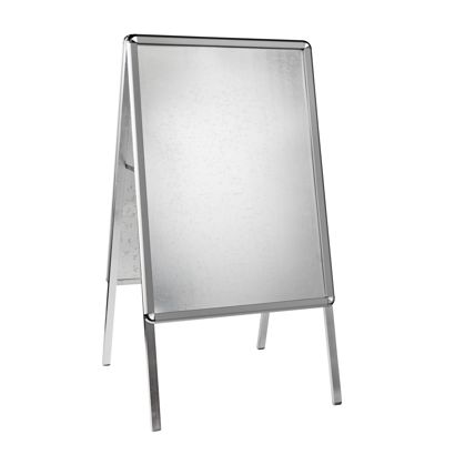 Zákaznický poutač A1 Outdoor SOLID-STOP 32 mm | Rondo  | stříbrná 