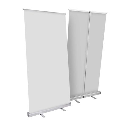 Roll Up Standard, bez potisku, 200 x 100 cm | stříbrná 