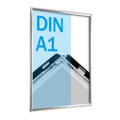 Snap frame, aluminium, A1 stainless steel  | 25 mm | Mitred 