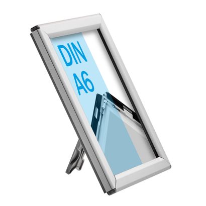 Sklopný rám A6 Opti Frame, s oporou zadní stěny stříbrná 