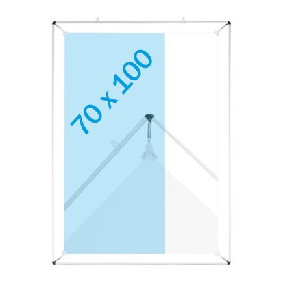 Stretch frame, silver B1