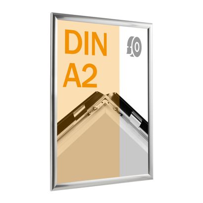 Sklopný rám A2, samolepicí ušlechtilá ocel  | Zkosení 