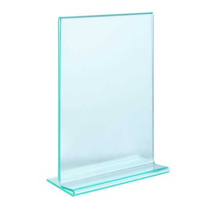 Reklamní stojan ve tvaru T "Glas-look", akrylátový A6 