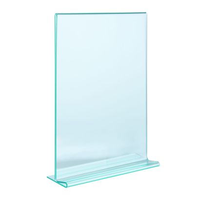 Reklamní stojan ve tvaru T "Glas-look", akrylátový A5 