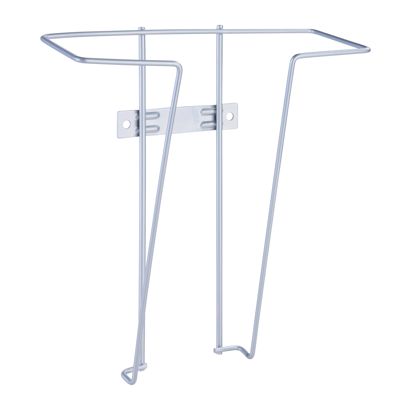 Wall leaflet holder JACKSON made of wire, A4, silver, compartments 1 