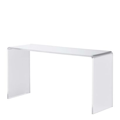 Dekorativní můstek, akrylový, průhledný, hranatý 200 x 100 x 70 mm 