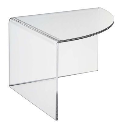 Dekorativní podstavec, akryl, průhledný 100 mm