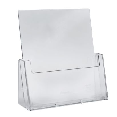 Leaflet holder, polystyrene, Taymar, 1 x portrait | A4