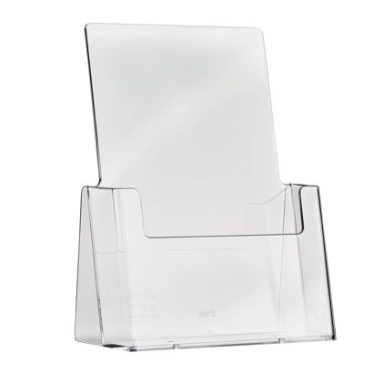 Leaflet holder, polystyrene, Taymar, 1 x A5  | portrait 