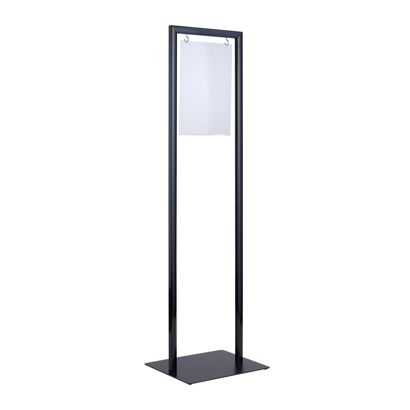 Poster stand Swing A4, black 