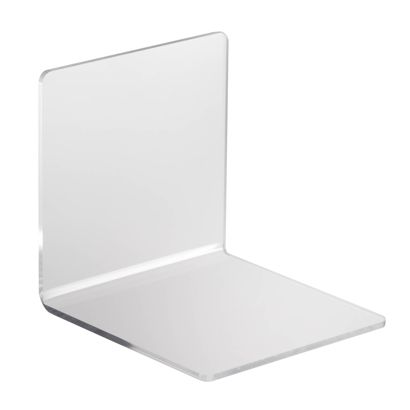 Knižní stojan jako zarážka na knihy, akryl, 100 x 100 x 100 mm 