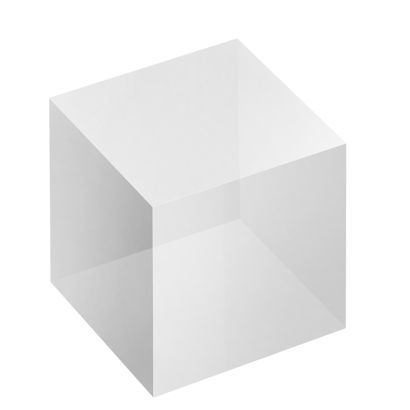 Akrylový blok, transparentní 50 x 50 x 50 mm