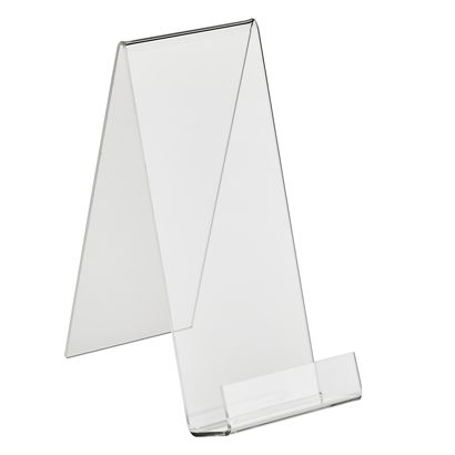 Acrylic bookstand 80 x 195 mm