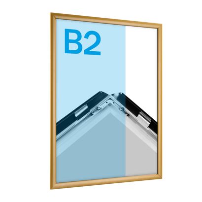 Snap frame B2 Standard Mitred | gold | 25 mm
