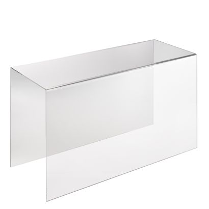 Stojánek ve tvaru U, akrylátový, transparentní 500 x 300 x 208 mm 